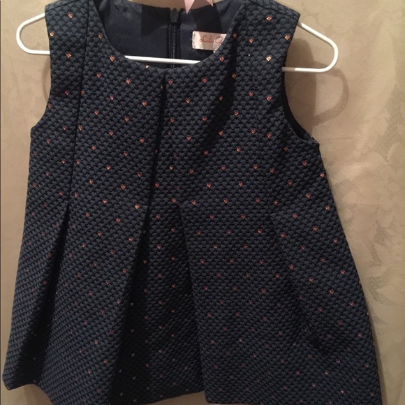 Lily Gauffrette elegant girl’s dress romper - Picture 4 of 8